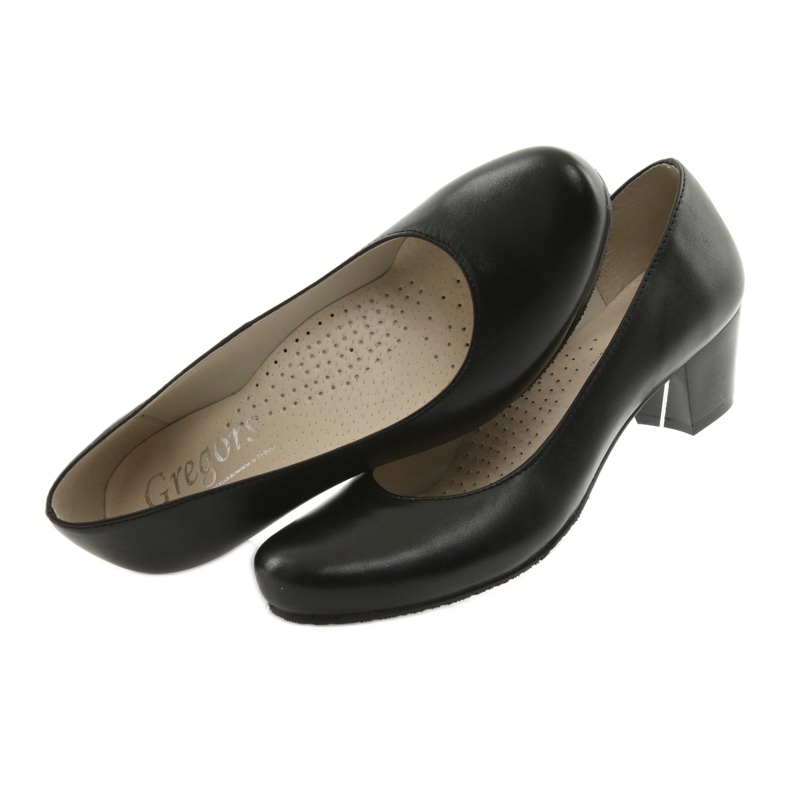 Escarpins Gregors 702 pour femmes noir 5