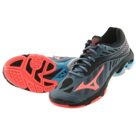 Mizuno Wave Lighting Z4 W V1GC180065 chaussures de volley-ball gris 4 Mizuno Wave Lighting Z4 W V1GC180065 chaussures de volley-ball gris 4