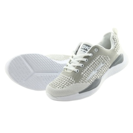 Semelle intérieure sport femme blanche DK SA349 blanc-gris avec mousse à mémoire de forme 5