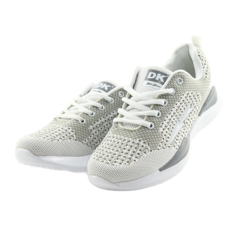 Semelle intérieure sport femme blanche DK SA349 blanc-gris avec mousse à mémoire de forme 3