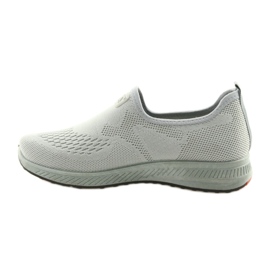 Gris Slip Gris Sport Chaussures DK SA089 rouge 2