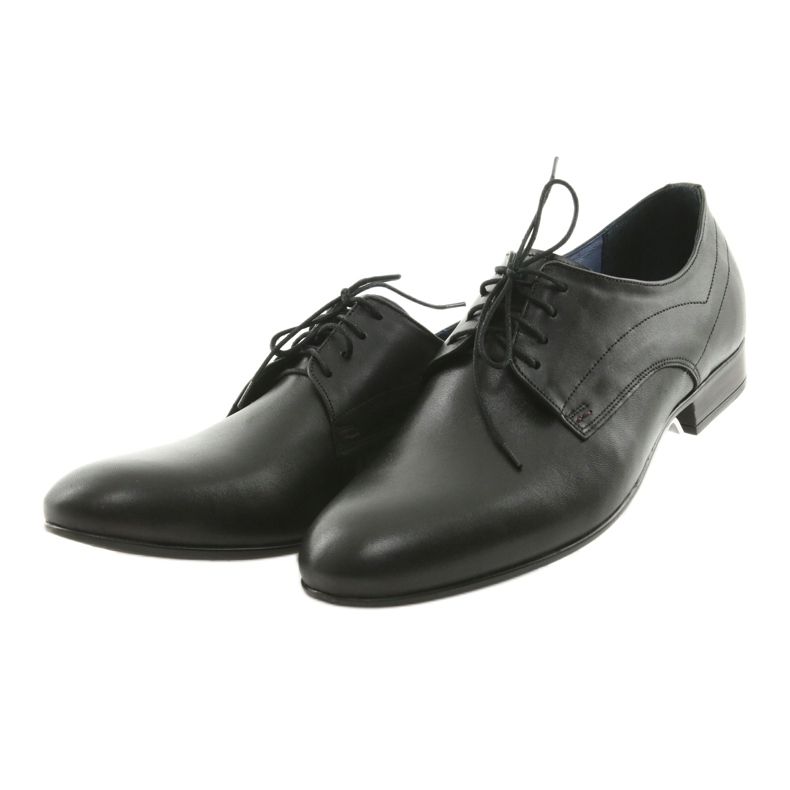 Nikopol Chaussures en cuir noir 1693 3