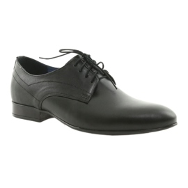 Nikopol Chaussures en cuir noir 1693 1