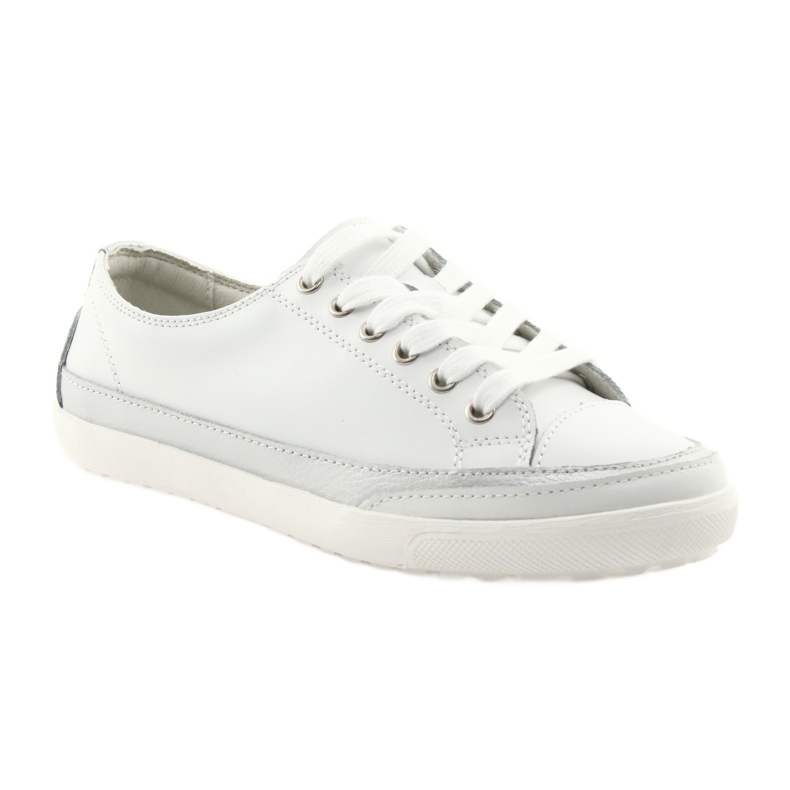 Chaussures de sport pour femmes, attachées Filippo 703 argent blanc gris 1