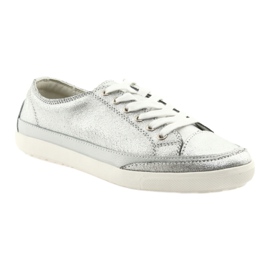 Chaussures de sport pour femmes, nouées Filippo 703 argent gris 1