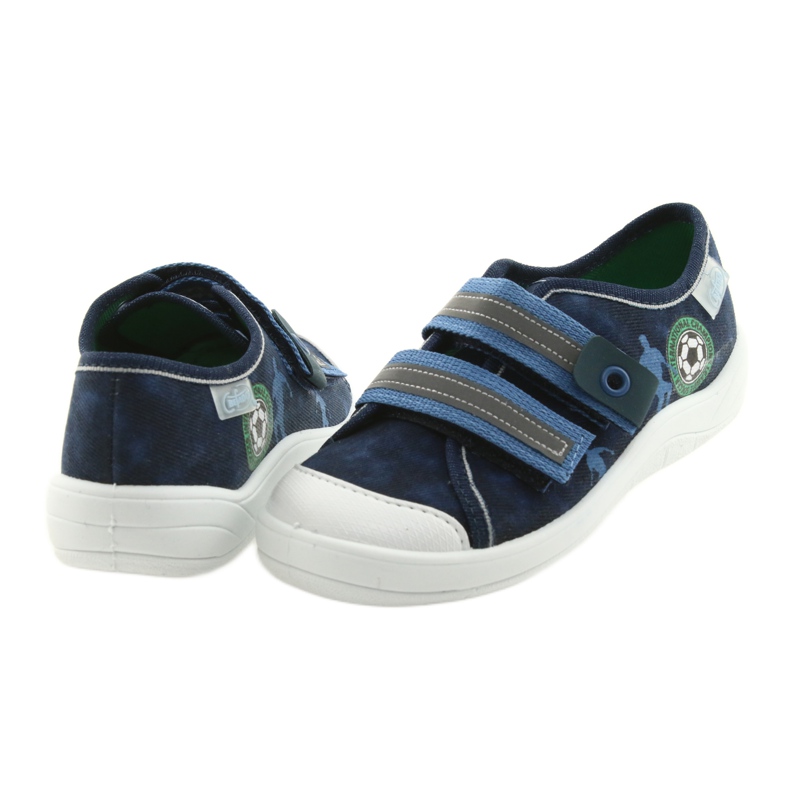 Baskets enfant Befado 672X063 boule bleu bleu marine 4