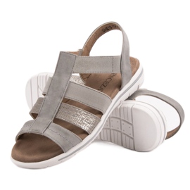 Sandales légères VINCEZA gris 2 Sandales légères VINCEZA gris 2