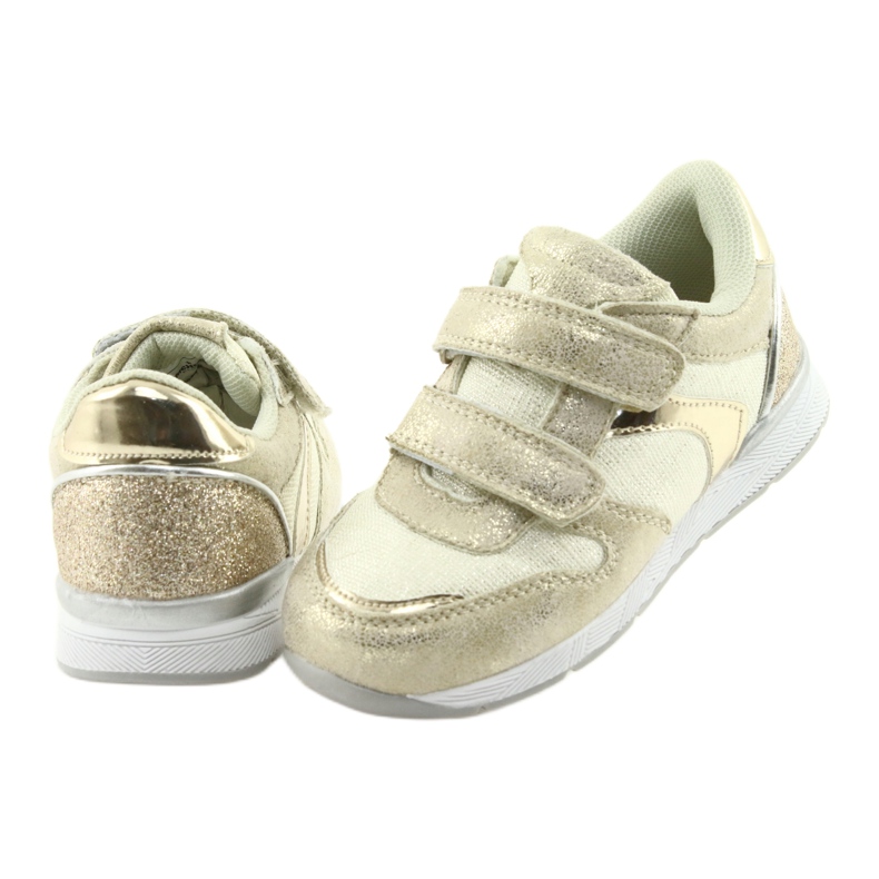 American Club Chaussures pour enfants American Sports ES25 Zloty / Beige doré 4