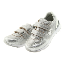 American Club ES26 chaussures de sport argent gris 6