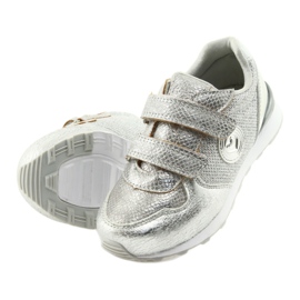 American Club ES26 chaussures de sport argent gris 11