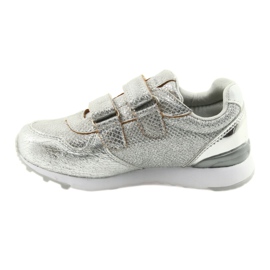 American Club ES26 chaussures de sport argent gris 5