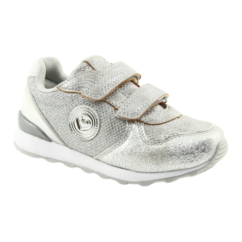 American Club ES26 chaussures de sport argent gris 3