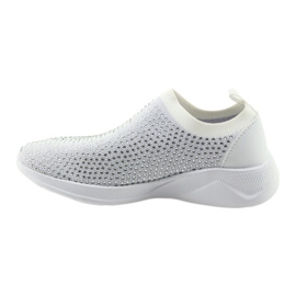 Filles sportives American Club AD09 blanc 2