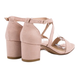 Seastar Sandales en daim sur un bar brun 2
