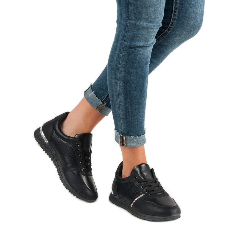 Jumex Chaussures de sport noires le noir 2 Jumex Chaussures de sport noires le noir 2