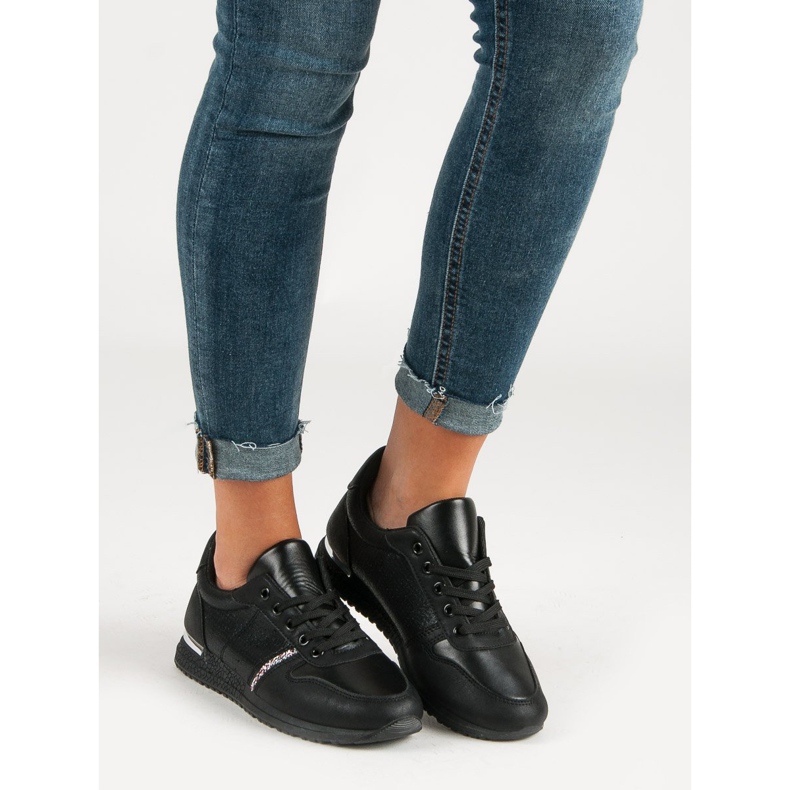 Jumex Chaussures de sport noires 1