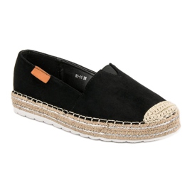Espadrilles En Daim Noir le noir 3