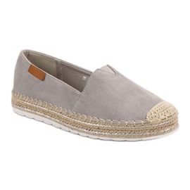 Espadrilles En Daim Grises 2