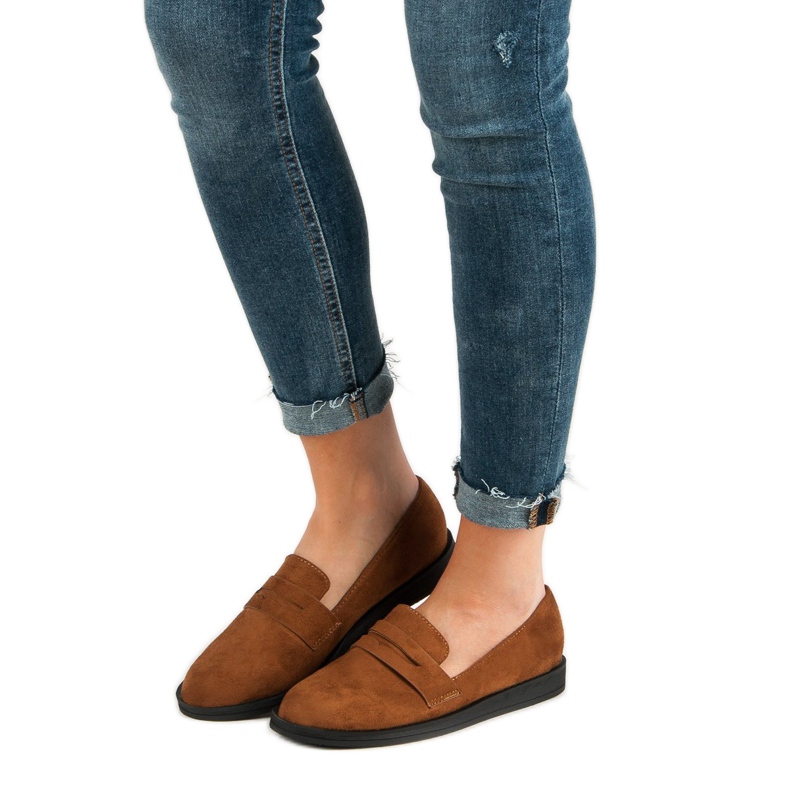 Best Shoes Mocassins décontractés camel brun 1