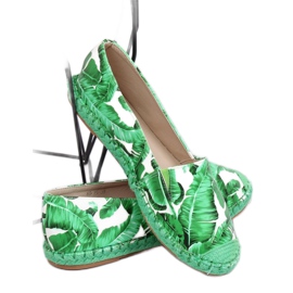 Espadrilles femme vertes 68-75 Vert 1