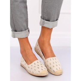 Espadrilles avec ananas beige 68-82 Beige 2