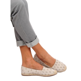 Espadrilles avec ananas beige 68-82 Beige 1 Espadrilles avec ananas beige 68-82 Beige 1