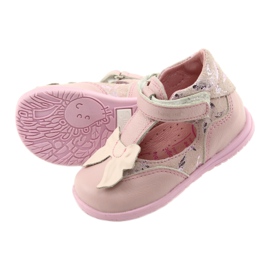 Ballerines pour filles avec nœud Ren But 1466 rose 5