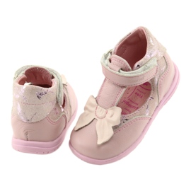 Ballerines pour filles avec nœud Ren But 1466 rose 4