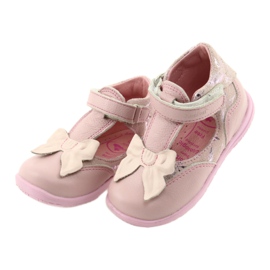 Ballerines pour filles avec nœud Ren But 1466 rose 3