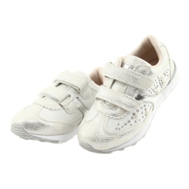 Filles sportives American Club ES19 argent blanc gris 3