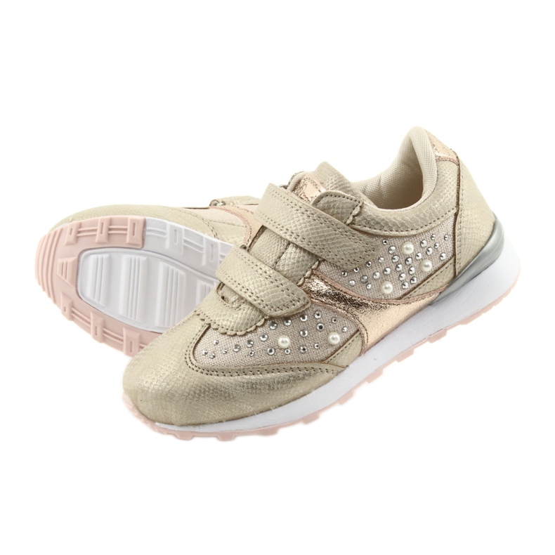 Filles sportives American Club ES19 or doré 5