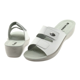 Cale Velcro Inblu PL028 blanc blanche 4