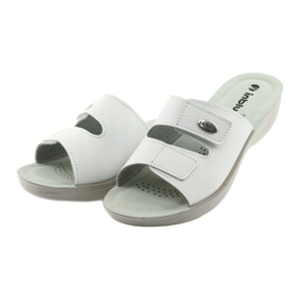 Cale Velcro Inblu PL028 blanc blanche 3