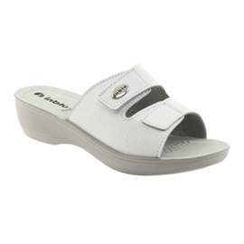 Cale Velcro Inblu PL028 blanc blanche 1