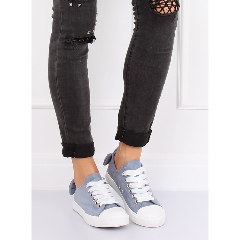 Baskets femme bleues B88 Bleu 1