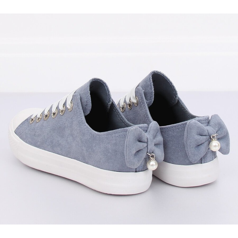 Baskets femme bleues B88 Bleu 2
