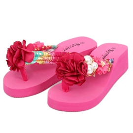 Semelles en mousse rose CK93P Fuchsia 4