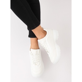 Blanc LL1713 Chaussures de sport blanches 1 Blanc LL1713 Chaussures de sport blanches 1