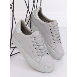 Gris Baskets femme grises R249 2