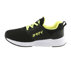 Bartek 55110 Chaussures de sport à enfiler noires le noir jaune 2