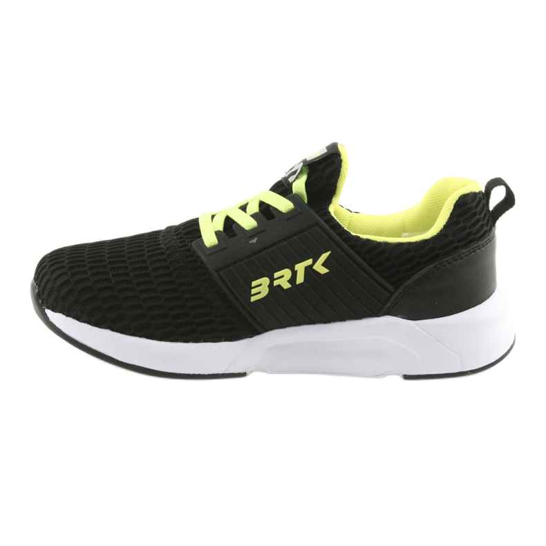 Bartek 58110 Chaussures de sport à enfiler noires le noir jaune 2
