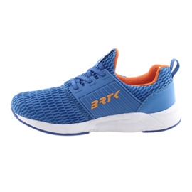 Bartek 58110 Chaussures de sport à enfiler bleues orange 2 Bartek 58110 Chaussures de sport à enfiler bleues orange 2