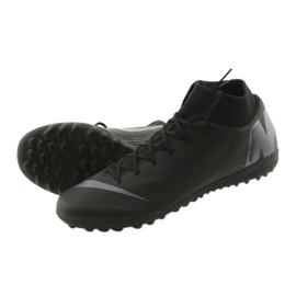 Chaussure de football Nike Mercurial SuperflyX 6 Academy TF M AH7370-001 le noir le noir 5