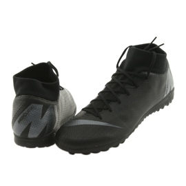 Chaussure de football Nike Mercurial SuperflyX 6 Academy TF M AH7370-001 le noir le noir 4