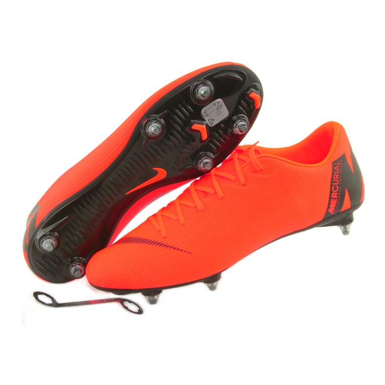 Chaussures de football Nike Mercurial Vapor 12 Academy SG Pro M AH7376-810 orange 4