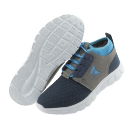 Chaussures pour enfants Befado jusqu'à 23 cm 516Y035 bleu gris bleu marin 5