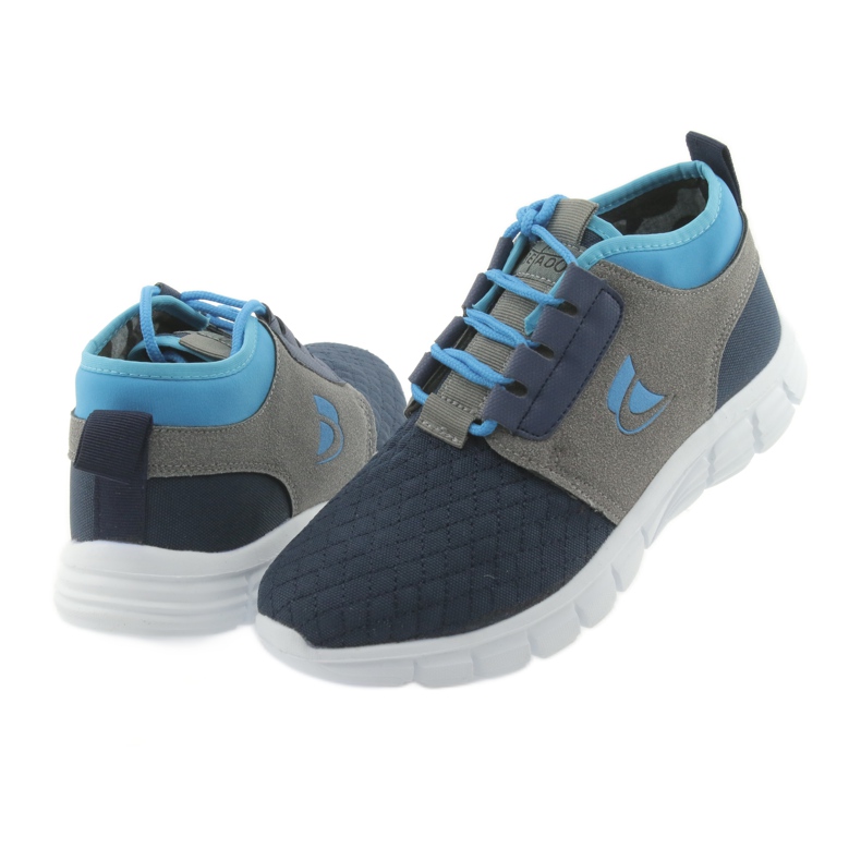 Chaussures pour enfants Befado jusqu'à 23 cm 516Y035 bleu gris bleu marin 4