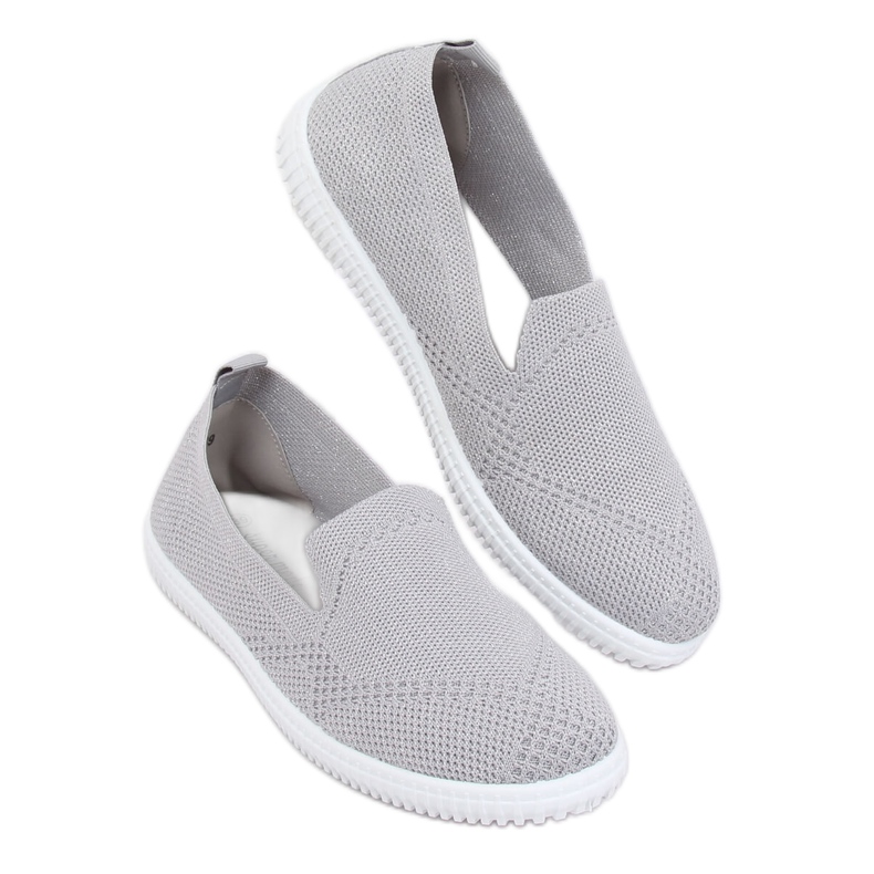 Baskets slip-on grises 784 LT.GRAY 1