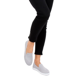 Baskets slip-on grises 784 LT.GRAY 2