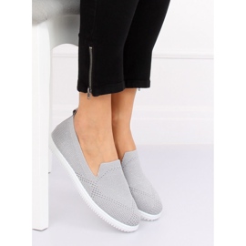 Baskets slip-on grises 784 LT.GRAY 3
